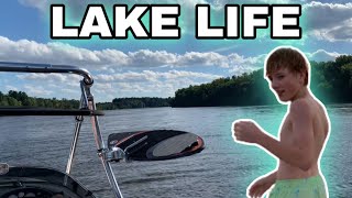 Having A Blast On The Lake | Lake Life