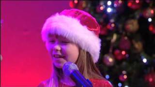 Connie Talbot on the GMTV sofa