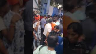 Borivali station rush