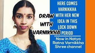 Learning mandala art by staying at home and safe Draw With Varnikkha lock down drawing ideas/intro