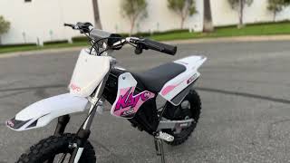 New 2024 Kayo eKMB Electric Youth Dirt Bike (Pink) For Sale In Corona, CA