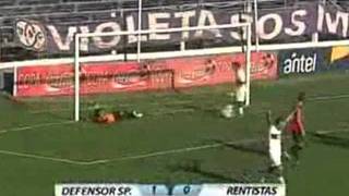 7ma Fecha: Defensor Sporting 1-0 Rentistas. Resumen del partido