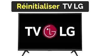 Comment réinitialiser TV LG