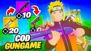 i played CALL OF DUTY GUN GAME in FORTNITE!