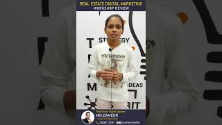 Real Estate Digital Marketing Workshop Review 7 by Samatha | Zameer - Real Estate Digital Speaker