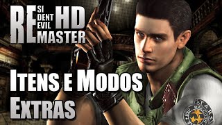 ITENS E MODOS EXTRAS - Resident Evil HD Remaster