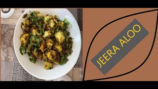 Nature's Beauty - Jeera aloo Indian dish