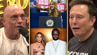 Elon Musk's Take On P Diddy's Case And SLAMS J.Lo  | Joe Rogan & Elon Musk