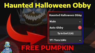 [Roblox] Haunted Halloween Obby Script - FREE PUMPKIN