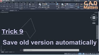 Trick-9-save old version automatically      ترك 9 - حفظ الملفات باصدارات قديمة بطريقة تلقائية