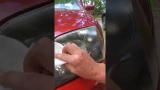 clean headlight fix