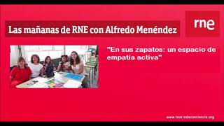 'Las mañanas de RNE' estuvo en CEIP Costa Rica hablando de 'En sus zapatos'