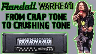 DIMEBAG DARRELL: (Randall Warhead) From Crap 2 Crushing #dimebagdarrel #pantera #guitar #randallamps