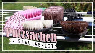 Putzsachen waschen 🧼 Stallarbeit | Reiturlaub?! // A&G HorseDiary