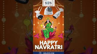 Happy Navratri from SOS JOVO... #happynavratri  #securitycamera #cctvcamera #ipcameras #viralshorts