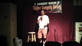 Brent Goodman stand up comedy Tickles comedy room 7-25-2012