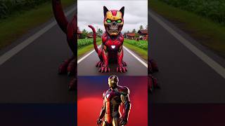 SUPERHEROS ZOMBIE CAT-ALL CHARACTER(MARVEL & DC)2024#spiderman#avengers#shorts#ytshorts