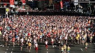 Tony Abbott Runs as Guide for Blind Man in Sydney's City2Surf 2013