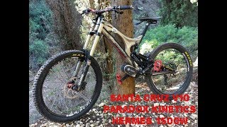 Paradox Kinetics 1500W electric motor first ride on my santa cruz V10!