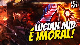 LUCIAN MID APLICANDO O GAP NO CHALLENGER! LOL WILD RIFT