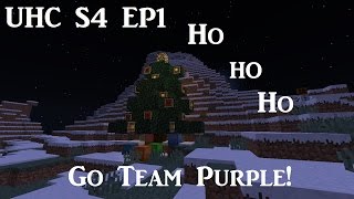 Mineceraft UHC Gameplay S4 ep 1 -Go Team Purple- Let's Play