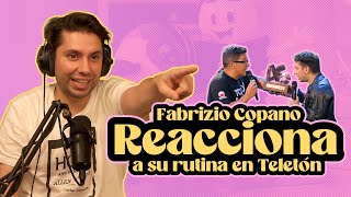 Fabrizio Copano reacciona a “Su rutina en Teletón”