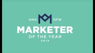 Enter for the 2019 AMA Marketer of the Year - May 2, 2019