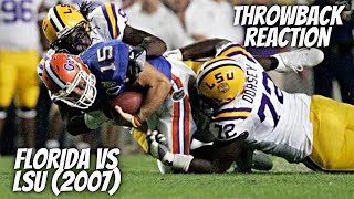 Florida vs LSU In 2007 Was A Game To Remember!!