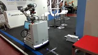 Zalpha with robotic arm demostration at Automex 2018, PWTC KL.