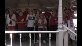 Happy Memories Performs a Patriotic Program at Old Threshers