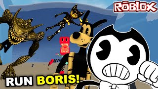 BENDY PLAYS TSUNAMI SURVIVAL IN ROBLOX! [BATIM Tsunami Game]