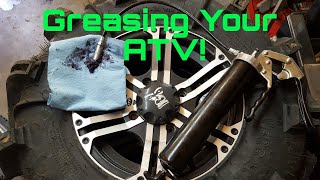 Greasing ATV! How many Nipples are there?  Can-am Offroad