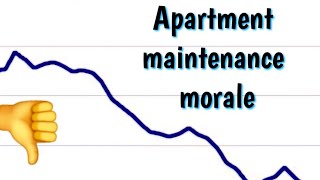 Apartment maintenance morale is lower than ever!! #apartmentmaintenance #maintenancetech #pepegomez