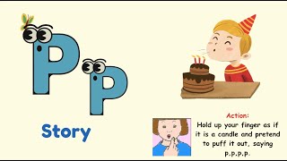 /Pp/ Story Jolly Phonics ||  Phase 1 || Ms Ester's Corner #jollyphonicsstory #Ppstroy #videoforkids