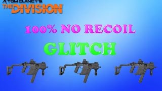 Division 100% Reduced Recoil Glitch Easy & Fast to do.