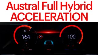 Renault Austral Full Hybrid Acceleration and 70-120