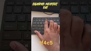 📅Calendar shortcut key in ms word #wisdomtechnical #tech #laptop #pc #windows #shorts #msword