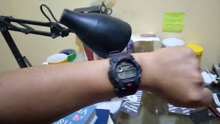 Reloj Casio G-Shock G-7900 en mi muñeca de 17 cm. Casio  G-Shock G-7900 watch on my 6.7 inch wrist.