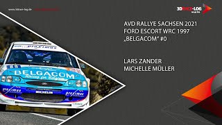 AvD Rallye Sachsen 2021, Escort WRC "Belgacom", Zander/Müller, WP1 Hirschfeld 1