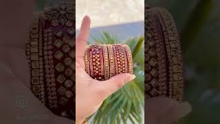 Kundan lac choora set #lacbangles #shorts #bangles #kundanbangles #vlog #chooda