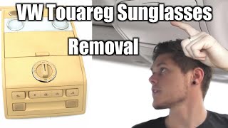 How to Remove the Sunglasses Holder? | VW Touareg