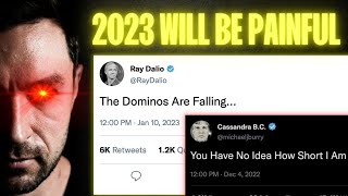 Michael Burry & Ray Dalio Think Stocks & Bitcoin Will Crash in 2023 (WHY?)