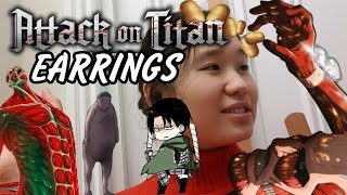 💥ATTACK ON TITAN earrings💥