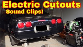 C4 Muffler Bypass Sound Clips + Rear Diff Fluid Change/Cluster Rebuild