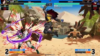 KOF XV : Whip shatter confirm