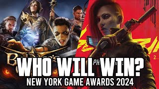 Baldur's Gate 3 and Cyberpunk 2077 DOMINATE the New York Game Awards 2024