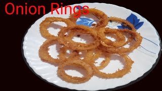 Onion Rings.എങ്ങനെ ഈസി ആയിട്ട് Rings ഉണ്ടാകാം,കിടിലൻ!!,tasty, 5 mints recipe.കടയിൽ കിട്ടുന്ന Rings,