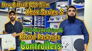 New Used PS5 Slim,Xbox Series S,PS4,Xbox 360,PS3 Latest Prices|Games Prices In Pakistan On June 2024