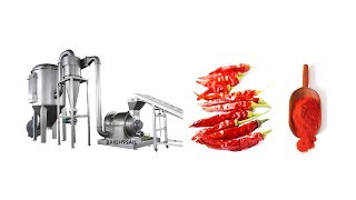 Spice Mill Machine Chili Powder Grinder Machine Hammer Mill Crusher