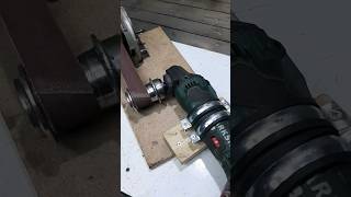 Sharpening knife using battery angle grinder #mrdkdiy #sharping #knife